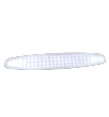 LAMPARA 117 LEDS 24W LUZ REGULABLE 6000K CON PINZA PARA FIJACION