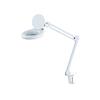 LAMPARA C/ LUPA 5 DIOPTRIAS CON PINZA PARA FIJACION 60 LEDS 14W